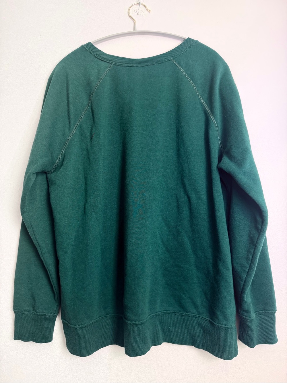 Old Navy Celestial Planet Star Sweatshirt Deep Teal Green Large - Picture 5 of 7